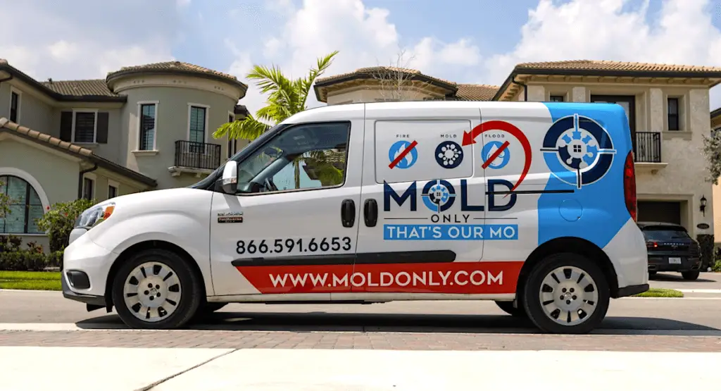 Mold Only Mold Remediation Services Truck