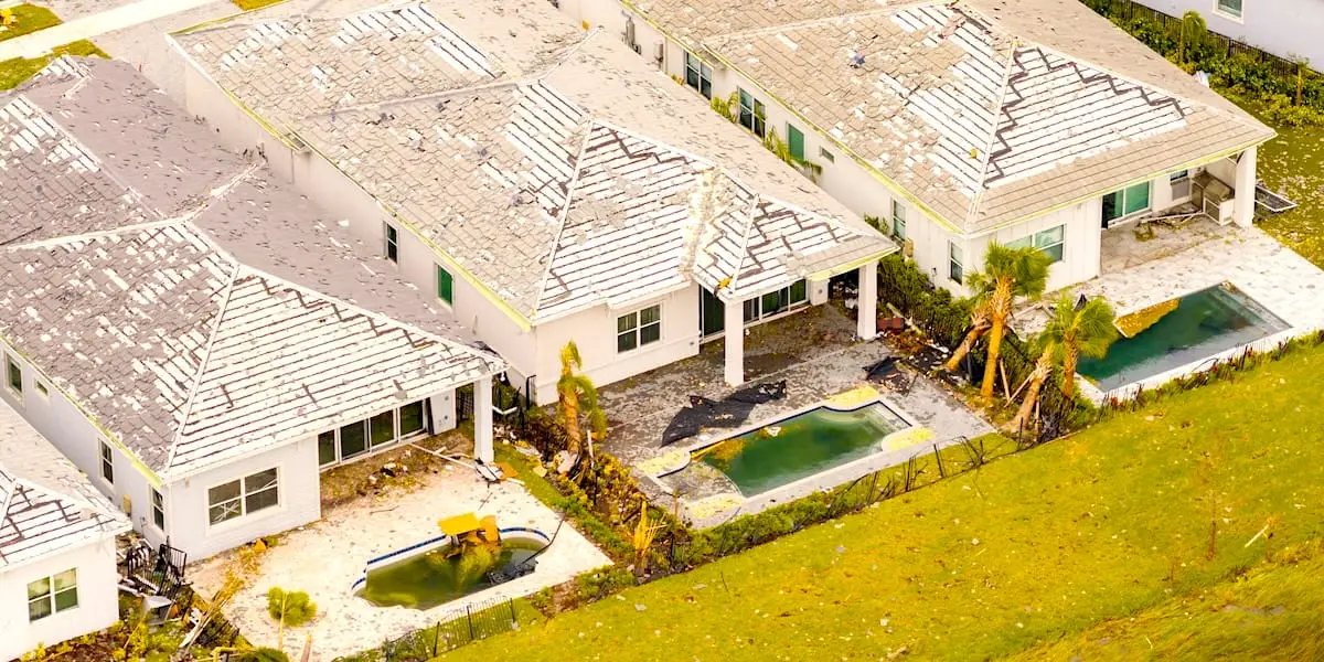 Structural Damage Caused by Hurricanes, High Winds and Heavy Rain